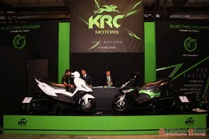 Eicma 2016, Milano Rho Fiera; Stand KRC motors; moto elettriche