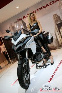 Eicma 2016, Milano Rho Fiera; Eicma Girl; Stand Ducati