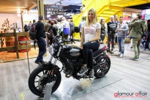 Eicma 2016, Milano Rho Fiera; Eicma Girl; Stand Ducati