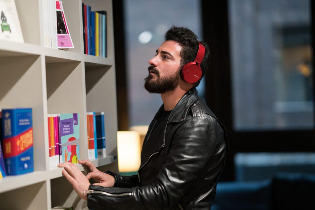 Photographs made for Sony new headset products launch