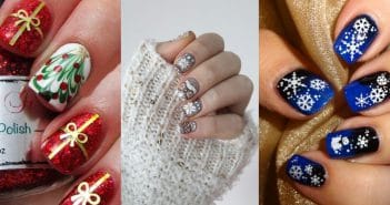 NAIL ART NATALIZIE DALL’EFFETTO GLAMOUR E VIVACE!