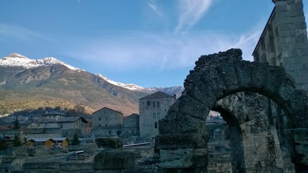 Aosta, rovine romane
