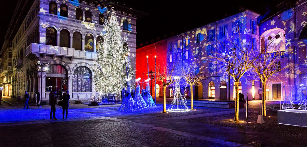 Como Magic Light Festival 2016; Luci di Natale a Como