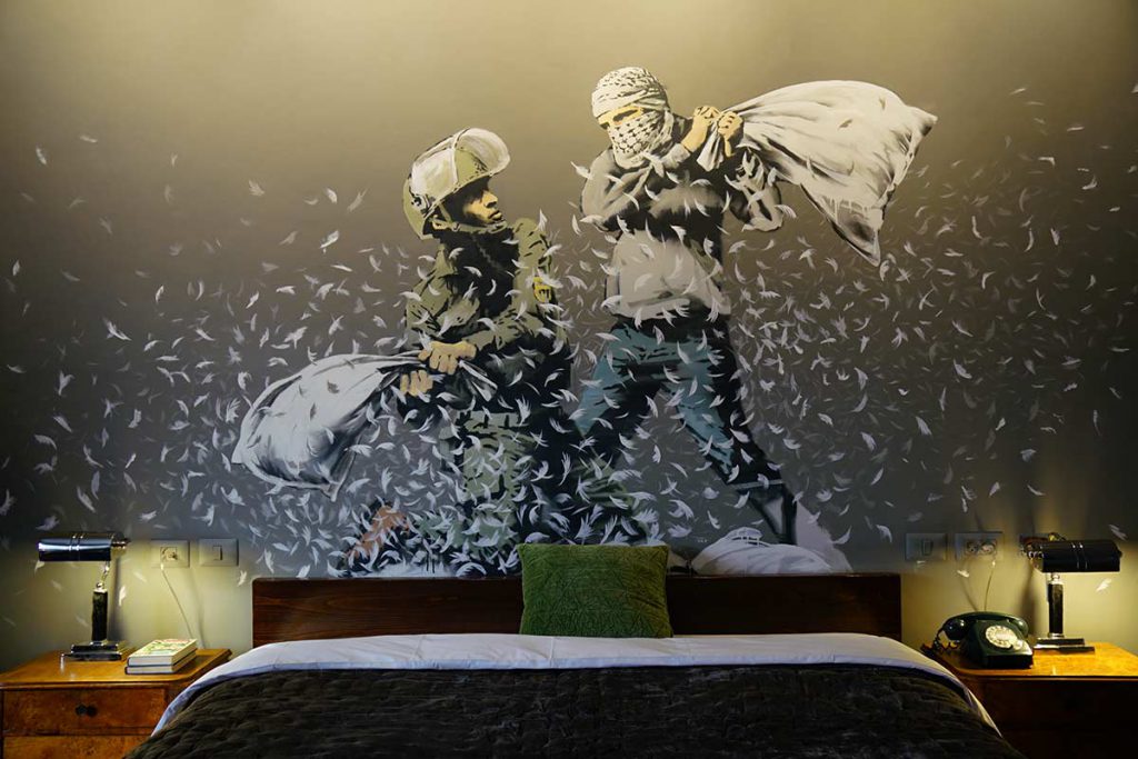 Walled Off Hotel Banksy