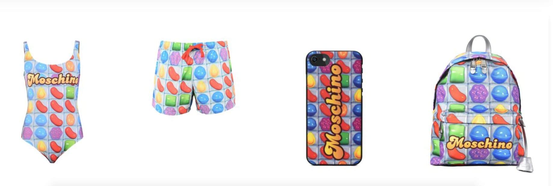 Moschino Candy Crush capsule collection.
