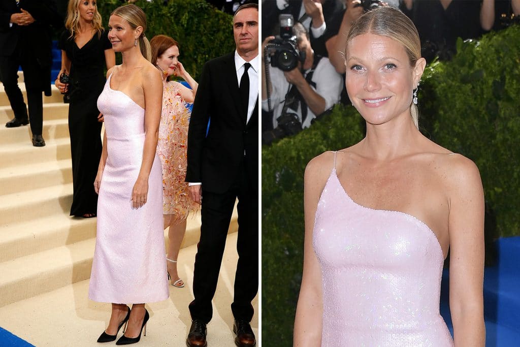 Gwyneth Paltrow in Calvin Klein