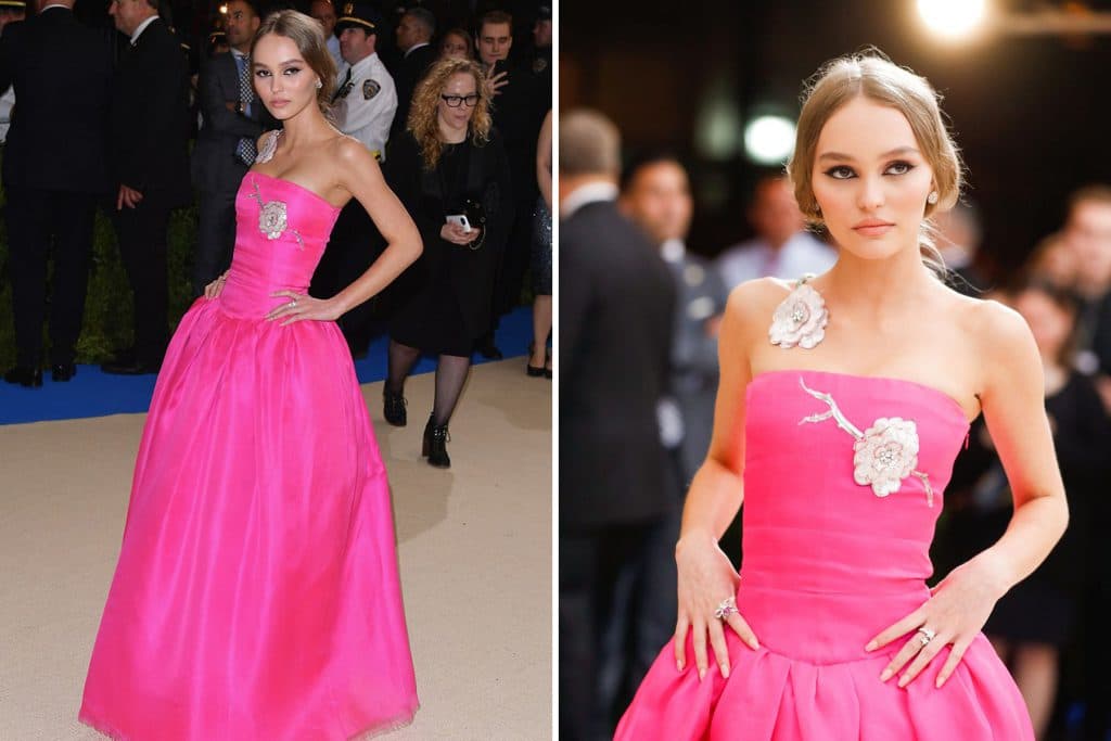 Lily-Rose Depp in Chanel