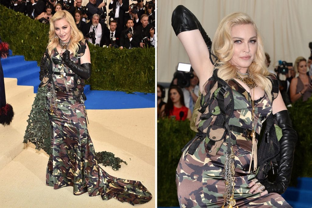 Madonna in Moschino