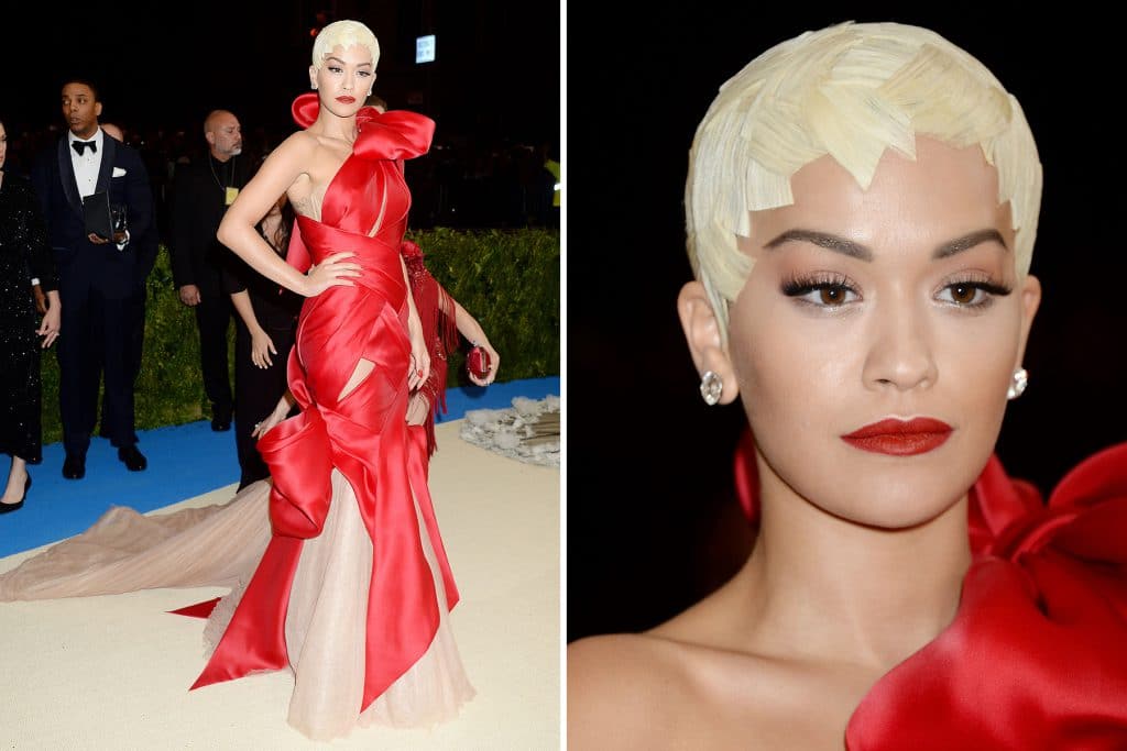 Rita Ora in Marchesa