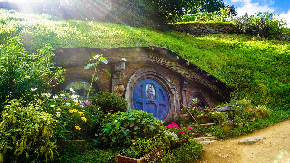 Hobbiton in Nuova Zelanda.