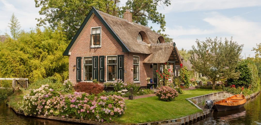 Giethoorn in Olanda