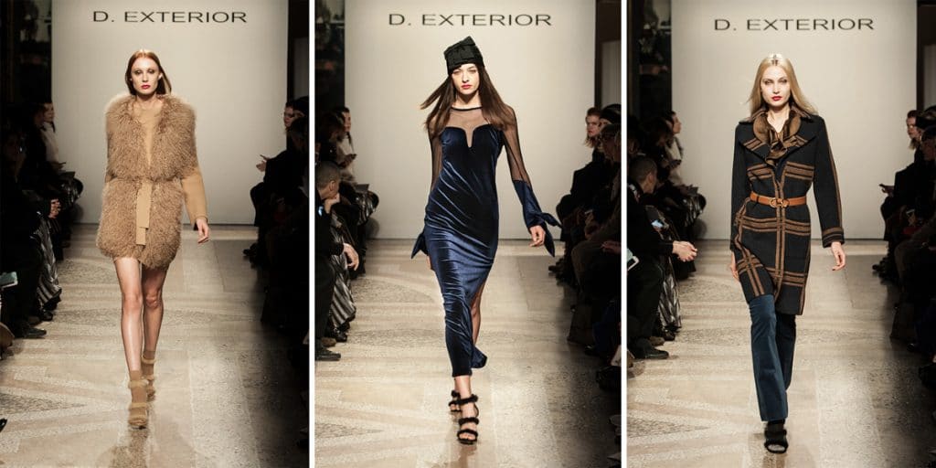 D.Exterior Fashion Show; sfilata D.Exterior Fashion Show a Milano, Palazzo Serbelloni; Milano Fashion Week FW 18/19