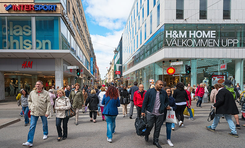 H&M - Drottninggatan street, Stockholm