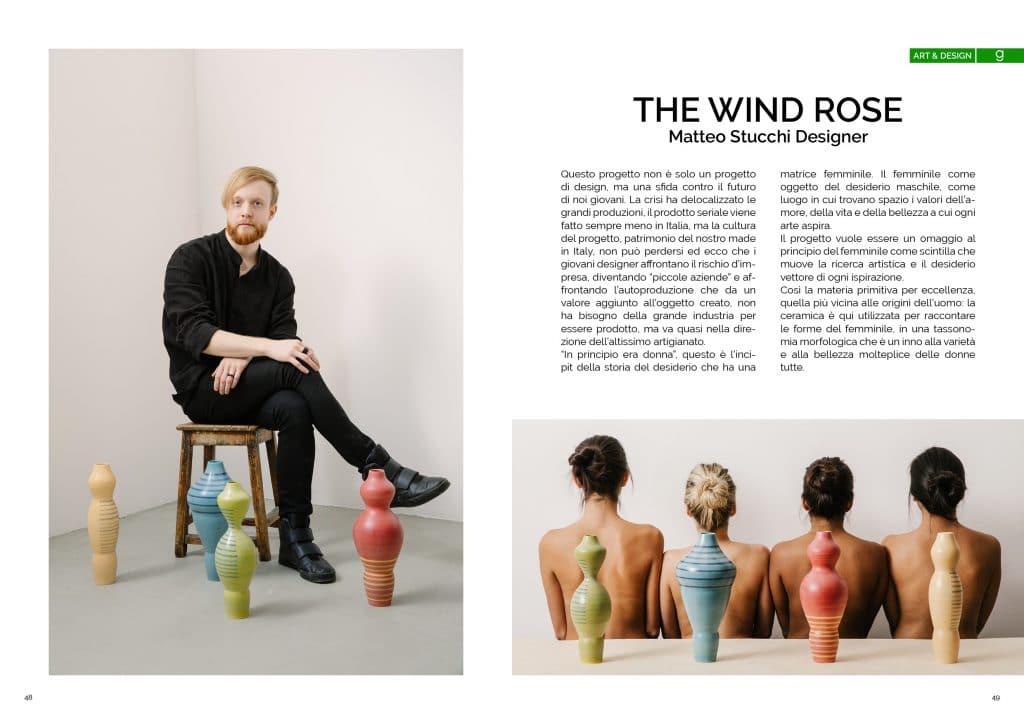 The wind rose, Matteo Stucchi Designer ; GAreview; Magazine fotografico di glamouraffair.com