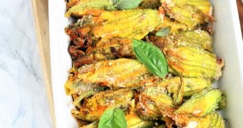 Fiori di zucca ripieni, luisa ambrosini, tacchi e pentole