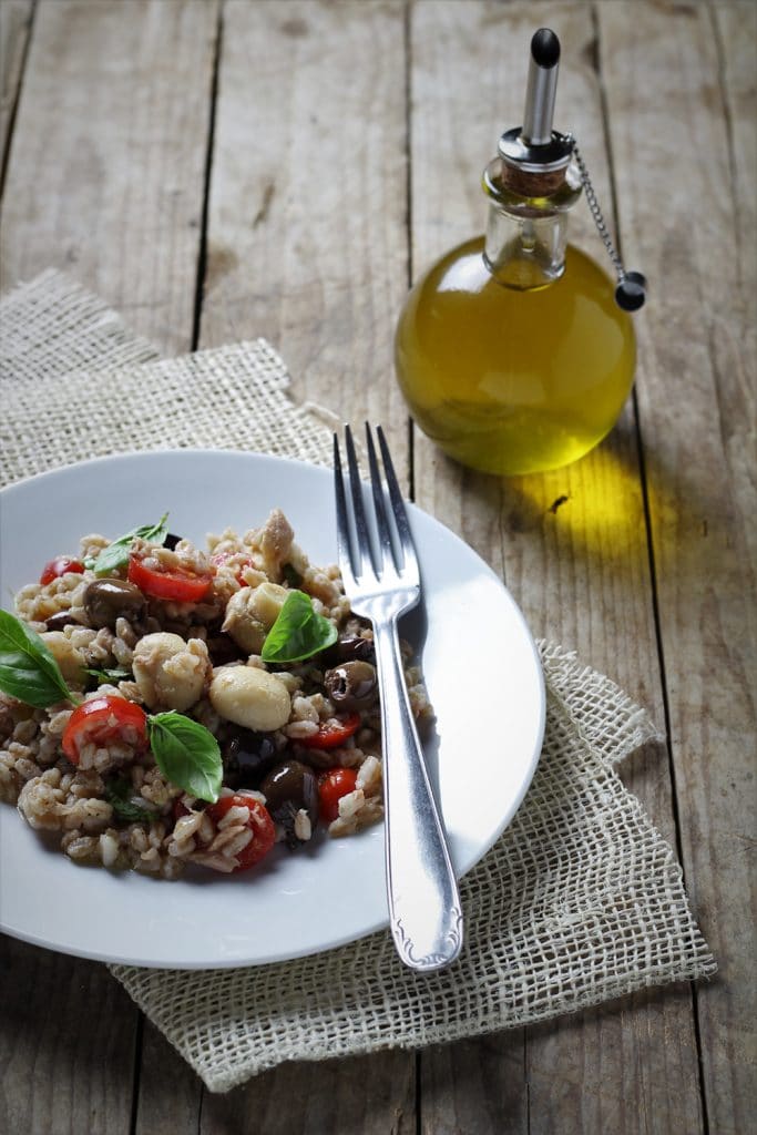 Ricette Tacchi e pentole, insalata di farro