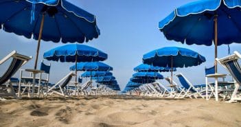 Playaya, applicazione ombrelloni spiaggia