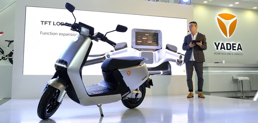 Yadea, EICMA 2018, iNNOVATION. GAreview 11.12-2018, novembre-dicembre 2018, Magazine online di glamouraffair.com