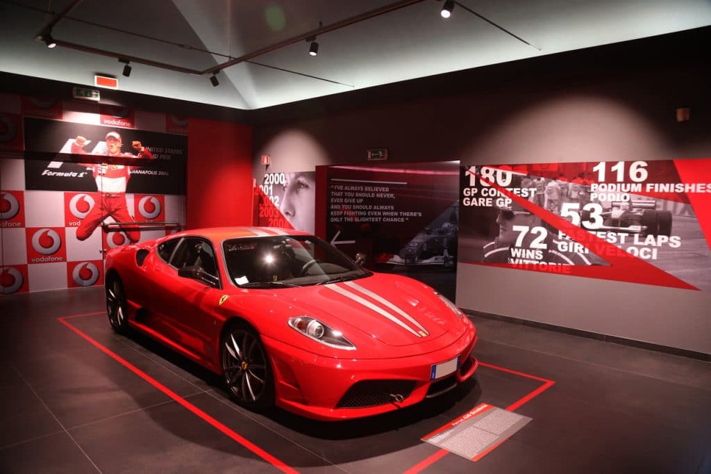 Mostra Michael 50, museo ferrari, maranelli. Michael Schumacher, Scuderia Ferrari