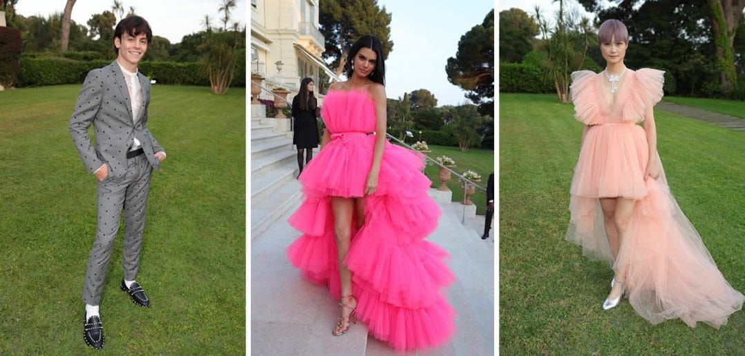 Giambattista valli h&m vestito rosa store