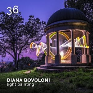 Diana Bovoloni, Light Painting Brescia. GlamourAffair Vision 05, Settembre Ottobre 2019. Magazine di fotografia, arte e design di Glamouraffair.com