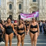 Body Positive Catwalk 2019, Milano. Laura Brioschi curvy model