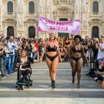 Body Positive Catwalk 2019, Milano. Laura Brioschi curvy model