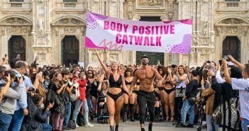 Body Positive Catwalk 2019, Milano. Laura Brioschi curvy model