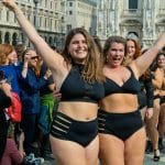 Body Positive Catwalk 2019, Milano. Laura Brioschi curvy model