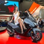 EICMA girls 2019 - Rho Fiera Milano - Erika Garavaglia, stand SYM