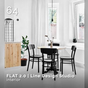 Flat 2.0, Line Design Studio, . GlamourAffair Vision 06, Novembre Dicembre 2019. Magazine di fotografia, arte e design di Glamouraffair.com