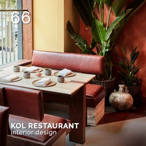 KOL RESTAURANT, GlamourAffair Vision 14, marzo aprile 2021. Magazine di fotografia, arte e design di Glamouraffair.com