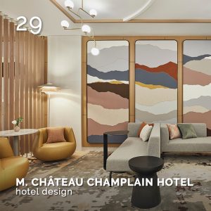 MARRIOTT CHÂTEAU CHAMPLAIN HOTEL, GlamourAffair Vision 16, luglio/agosto 2021. Magazine di fotografia, arte e design di Glamouraffair.com