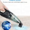 TOYUTPU Portable Lightweight Hand Vac (Wall-mount Charger, 3hr Fast Charging, 30min Use and HEPA) for Home, Car and Pet 5.5Kpa Powerful Handheld Hoover Vacuum Cleaner,