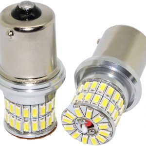 ARH Auto Accessories P21W Cold White 50 SMD COB Reverse Light Bulbs - Twin Bulb Pack – Straight Replacement For Any P21W / Reverse Bulbs - FREE 12 Month Warranty