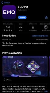 App EMO Pet version ios android