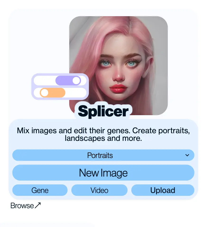 Review Artbreeder para crear más imágenes