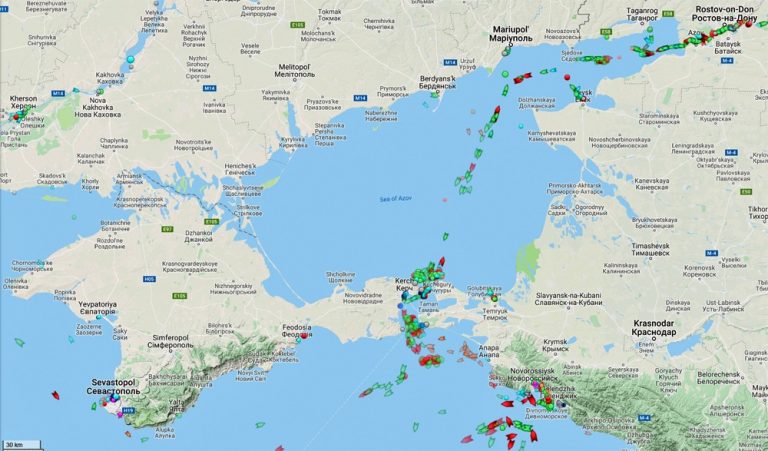 Krisen i Azovska sjön. Ryssland får skulden utan utredning, som vanligt