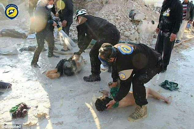 Planerar terrorister och Vita hjälmarna nya (fejkade) attacker med gas i Idlib.