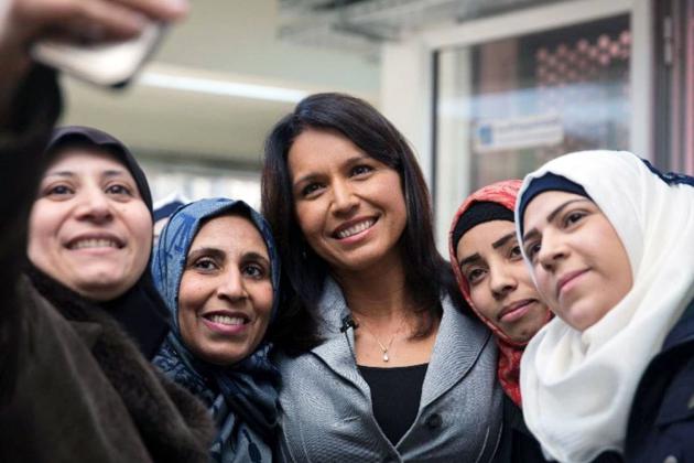 Får Tulsi Gabbard stöd av Demokraternas etablissemang?