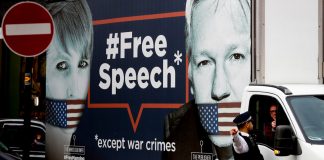 Till försvar för Julian Assange och yttrandefriheten! Kom till unika möten idag med Assanges pappa!