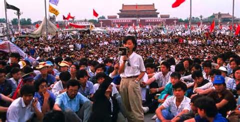 Vad ansåg man i Kina om händelserna på Himmelska Fridens Torg och i landet våren 1989?