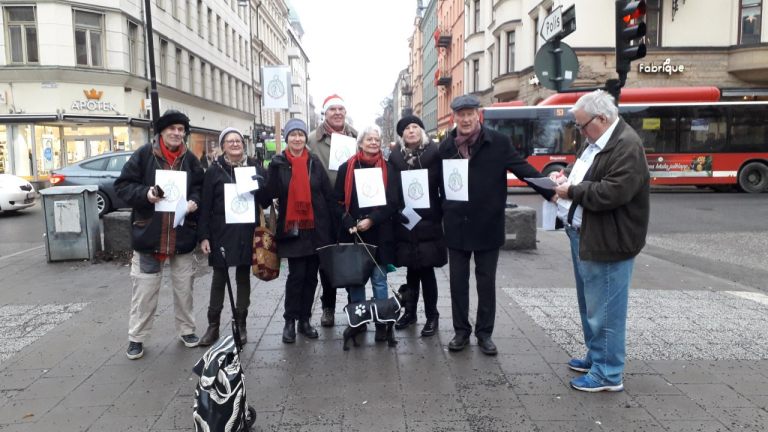 Tre-årsminne: Bra start för Gretas Gamlingar på Kungsholmen – träffar också Greta Thunberg.