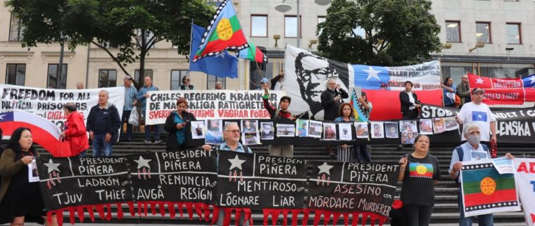 Solidaritet med de politiska fångarna i Chile