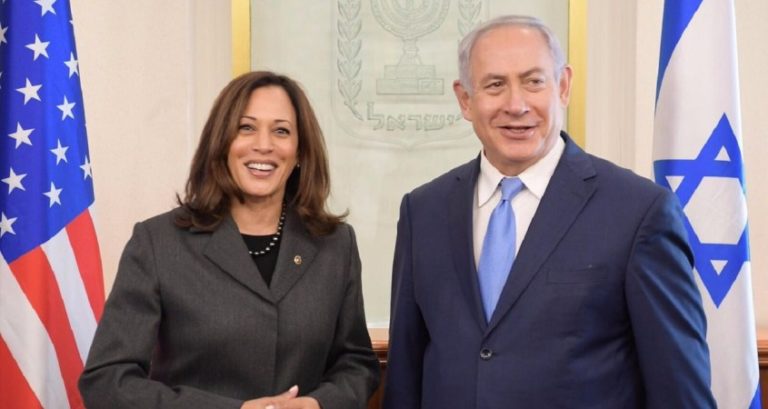 Ligger Kamala Harris till höger om Biden då det gäller Israel?