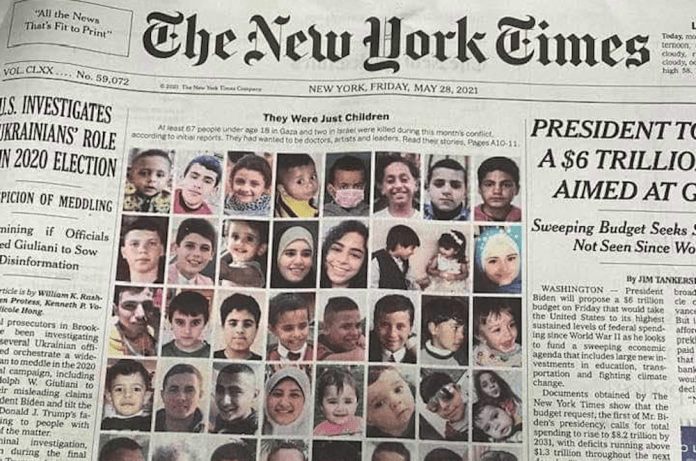 Israels – och New York Times berättelser. Vilken är ”bäst”?