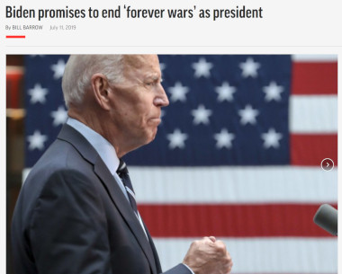 Biden avslutar inte ”Forever Wars”. Han banar väg för nya.