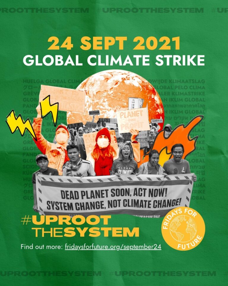 24 September Global Climate Strike. Kom med!