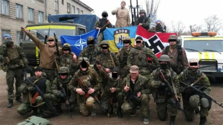 Ryssland erkände Donbass regioner medan nazismen stärkts i Ukraina