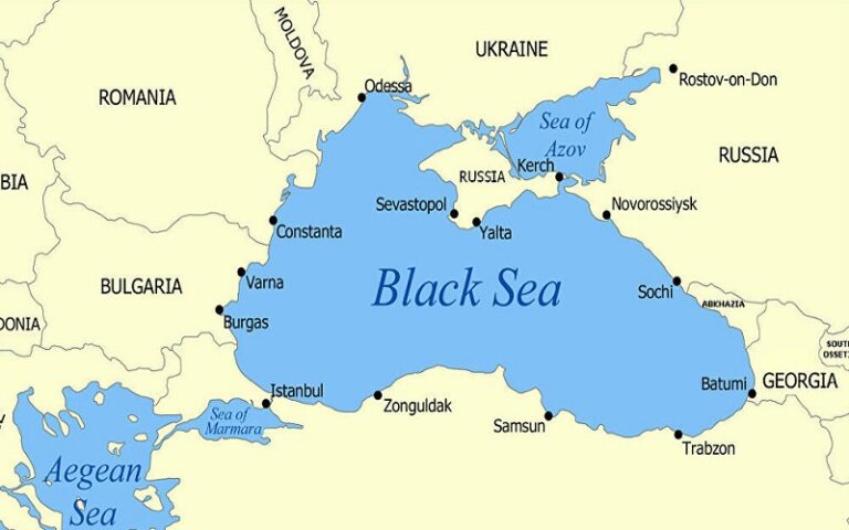 Stormmoln över Svarta havet